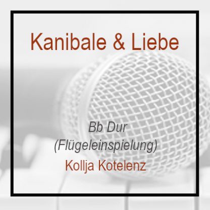 O Schoko Weihnachtsmann - Kanibale und Liebe Bb Dur Klavierversion Flügel