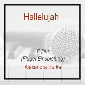 Hallelujah (F-Dur) - Alexandra Burke