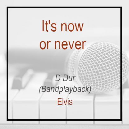 It‘s Now or Never - Elvis - D Dur - Elvis - Playback