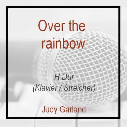 Over the rainbow D Dur Klavierversion The Judds Judy Garland