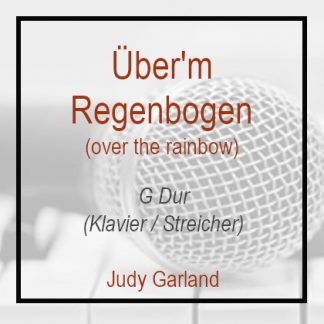 Über'm Regenbogen G Dur Klavierversion The Judds Judy Garland