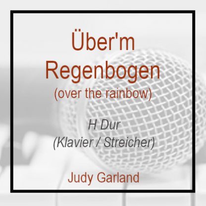 Über'm Regenbogen H Dur Klavierversion The Judds Judy Garland