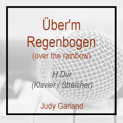 Über'm Regenbogen H Dur Klavierversion The Judds Judy Garland