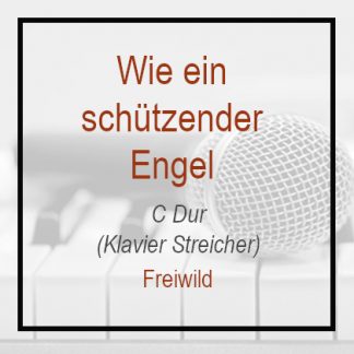 Wie ein schützender Engel C Dur - Freiwild - Klavierversion