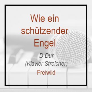 Wie ein schützender Engel D Dur - Freiwild - Klavierversion