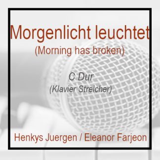 Morgenlicht-leuchtet-C-Klavierversion-mit-Streicher-Playback