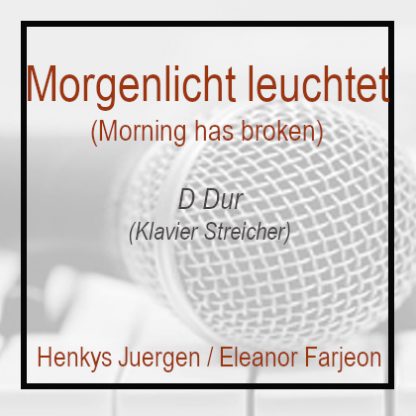 Morgenlicht-leuchtet-D-Klavierversion-mit-Streicher-Playback