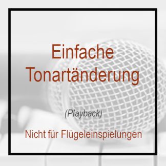 Einfache Tonartänderung